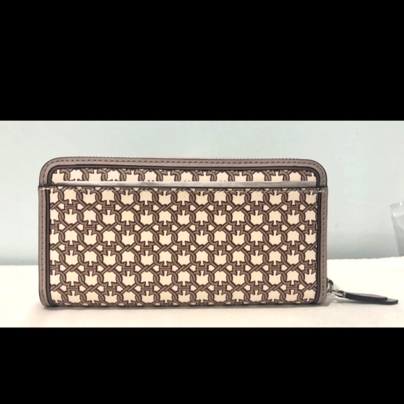 ☃️ NEW Kate Spade Wallet Spade Link Large Continental Zip Around Geo ☃️ - Picture 4 of 9